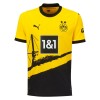 Camiseta de fútbol Borussia Dortmund Adeyemi 27 Primera Equipación 23-24 - Hombre